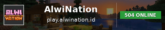 AlwiNation Minecraft server banner