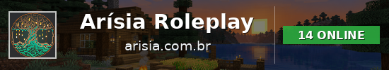 Arísia Roleplay Minecraft server banner