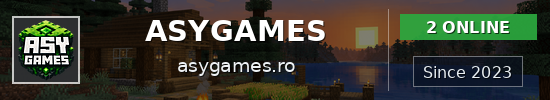 ASYGAMES Minecraft server banner