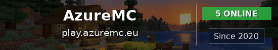AzureMC Minecraft server banner