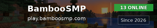 BambooSMP Minecraft server banner