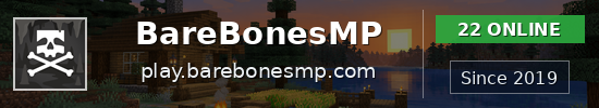 BareBonesMP Minecraft server banner