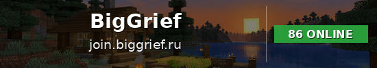 BigGrief Minecraft server banner