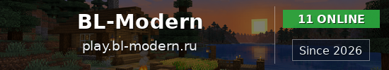 BL-Modern Minecraft server banner