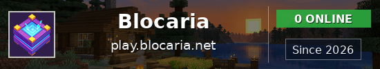 Blocaria Minecraft Server | IP, Players, Vote & History