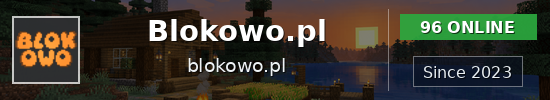 Blokowo.pl Minecraft server banner