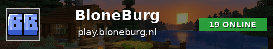 BloneBurg Minecraft server banner