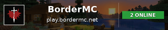 BorderMC Minecraft server banner