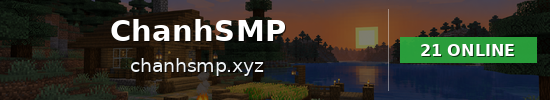 ChanhSMP Minecraft server banner