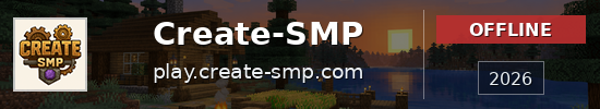 Create-SMP Minecraft server banner