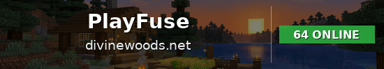 PlayFuse Minecraft server banner