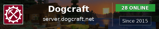 Dogcraft Minecraft server banner