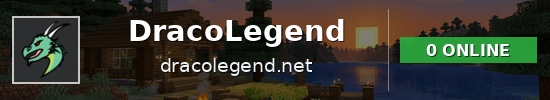 DracoLegend Minecraft server banner