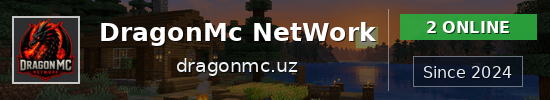 DragonMc NetWork Minecraft server banner