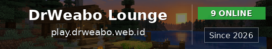 DrWeabo Lounge Minecraft server banner