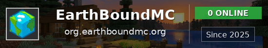 EarthBoundMC Minecraft server banner