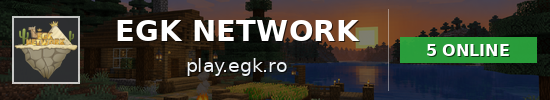 EGK NETWORK Minecraft server banner