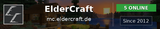 ElderCraft Minecraft server banner