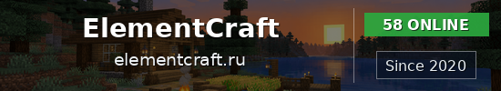 ElementCraft Minecraft server banner