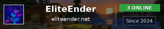 EliteEnder Minecraft server banner