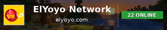 ElYoyo Network Minecraft server banner