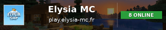 Elysia MC Minecraft server banner