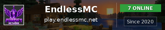 EndlessMC Minecraft server banner