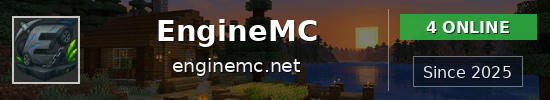 EngineMC Minecraft server banner