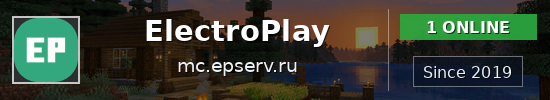 ElectroPlay Minecraft server banner