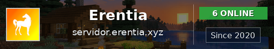 Erentia Minecraft server banner