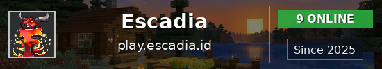 Escadia Minecraft server banner