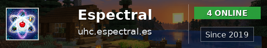 Espectral Minecraft server banner