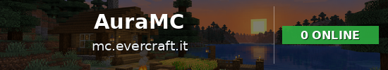 AuraMC Minecraft server banner