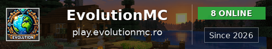 EvolutionMC Minecraft server banner