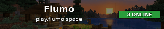 Flumo Minecraft server banner