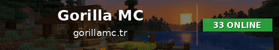 Gorilla MC Minecraft server banner