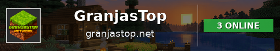 GranjasTop Minecraft server banner