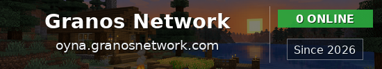 Granos Network Minecraft server banner