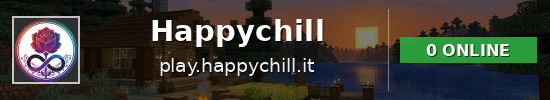 Happychill Minecraft server banner