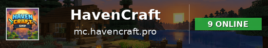 HavenCraft Minecraft server banner
