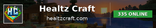 Healtz Craft Minecraft server banner