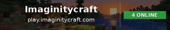 Imaginitycraft Minecraft server banner