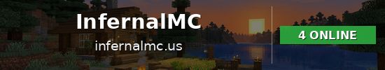 InfernalMC Minecraft server banner