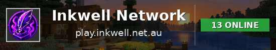 Inkwell Network Minecraft server banner