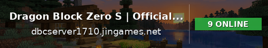 Dragon Block Zero S | Official JinGames Server Minecraft server banner