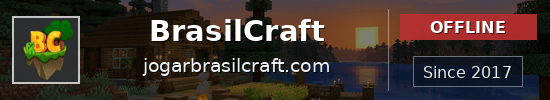 BrasilCraft Minecraft server banner