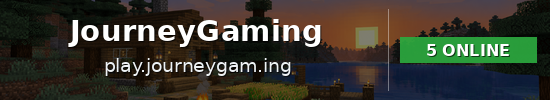 JourneyGaming Minecraft server banner