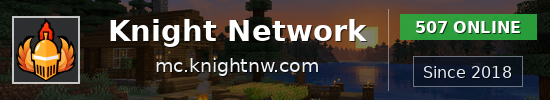 Knight Network Minecraft server banner