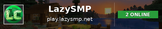 LazySMP Minecraft Server IP: play.lazysmp.net | Players & Ping