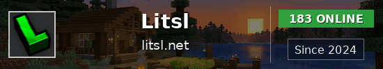 Litsl Minecraft Server IP: litsl.net | Players & Ping